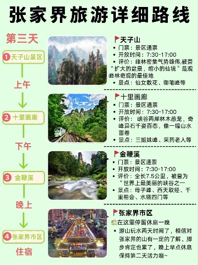 张家界旅游攻略，探秘仙境，三天两夜深度游全指南